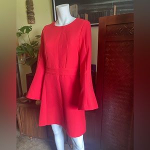 Vintage inspired groove is in your heart flare sleeve 60s mini dress dress mod